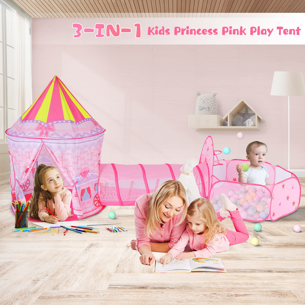 LOJETON 3-in-1 design lets you mix tent, tunnel, and pit configurations.