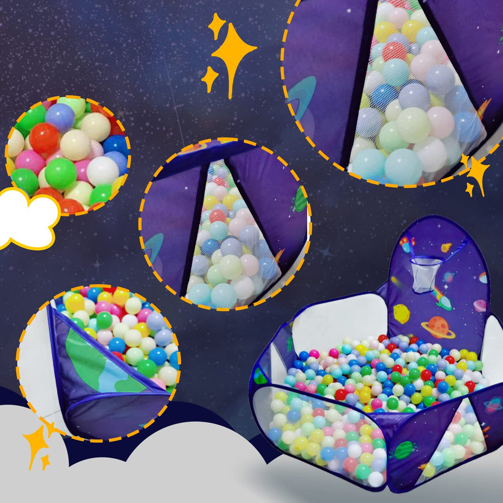 LOJETON ball pit suitable for indoor and outdoor use for versatile fun