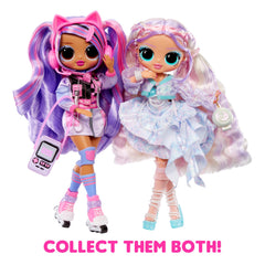 Ace fashion doll with purse and knee pads for on-the-go looks.