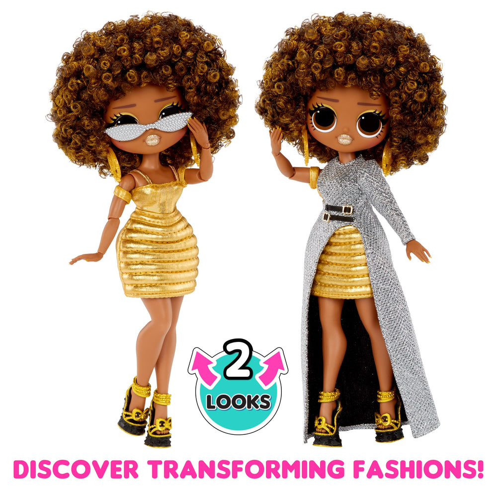 L.O.L. Surprise! O.M.G. Royal Bee gold bodysuit reveal for dramatic outfit transformation
