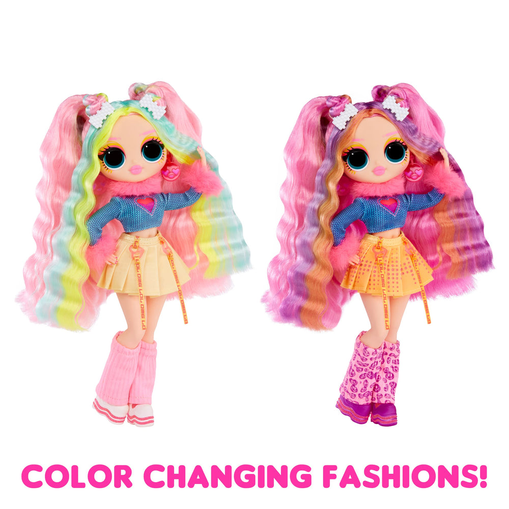 L.O.L. Surprise! OMG Sunshine Bubblegum DJ accessories enhance pretend fashion shows at home