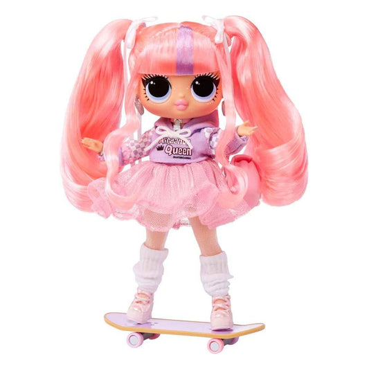 L.O.L. Surprise! Ali Dance on skateboard for story-ready playtime.