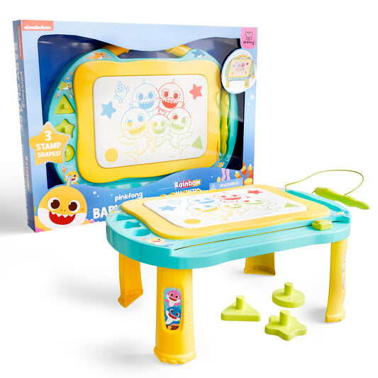 Lollipop Baby Shark magnetic drawing board with a large drawing surface for creative play.