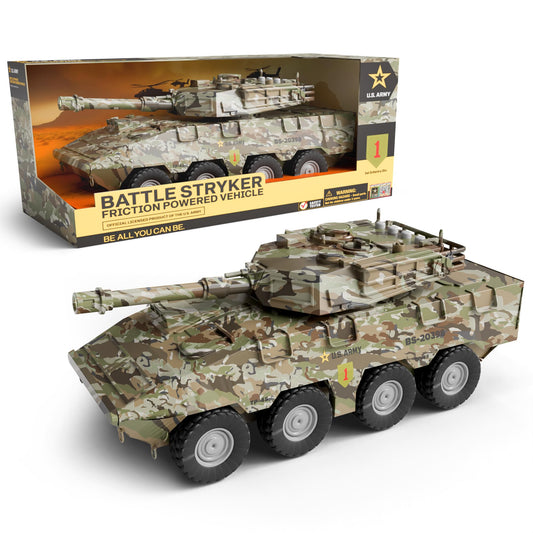 Lollipop Battle Stryker front view, immersive imaginative play with a rugged tank design.