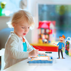 Lollipop Blippi triangle stamp for geometric fun