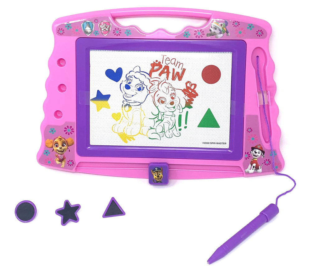 Pink-themed Lollipop PAW Patrol drawing board appeals to kids
