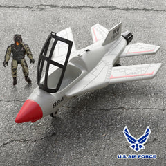 Sky Raider cockpit opens to fit the 4 inch pilot