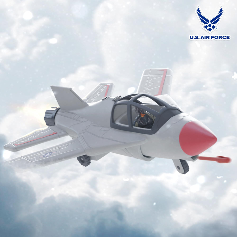 Side view of the Lollipop Sky Raider jet for realistic detail