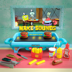 Lollipop Spongebob grill playset krabby-patties for imaginative meals.