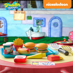 Lollipop Spongebob name tag invites kids to role-play as crew.