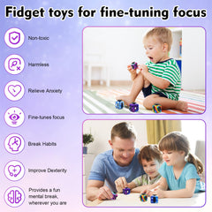 Lollyx fidget cube switch action supports calm breaks anywhere.