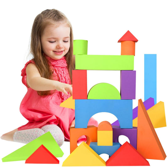 LOLO TOYS large foam blocks for giant-blocks play boost fine motor skills