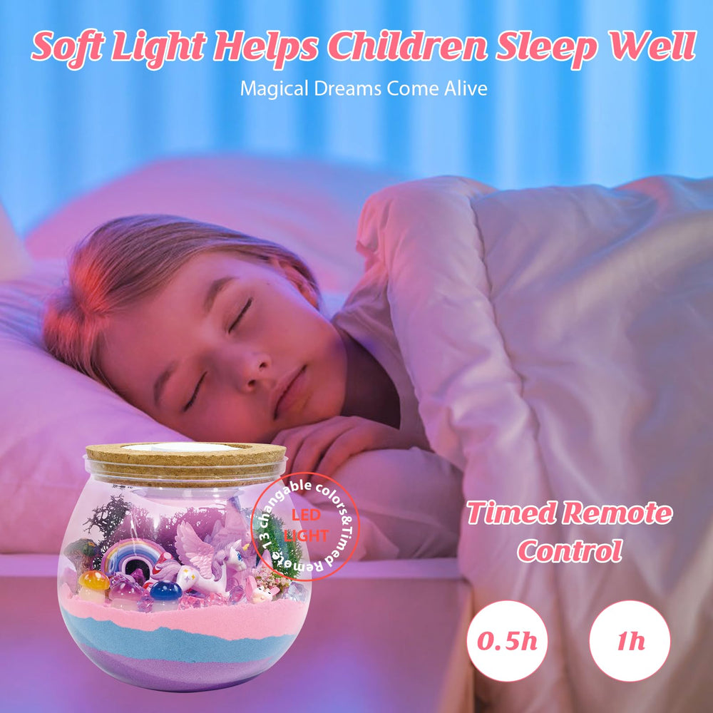 Lonfypeng Bedroom decor plan enhances a cozy unicorn-inspired space.