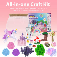 Lonfypeng LED Night Light in unicorn kit provides calming bedtime glow.