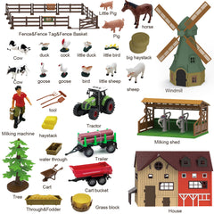Lonfypeng milking shed playset invites realistic role-play tasks
