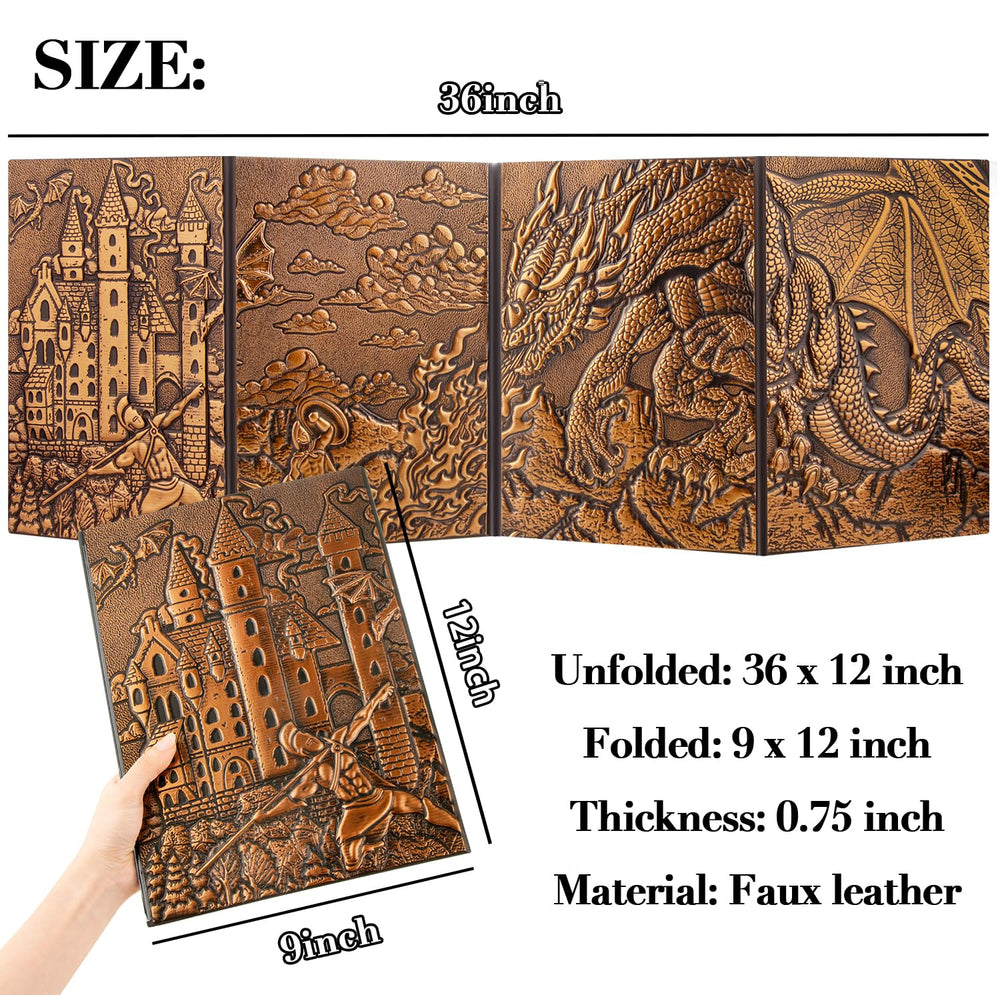 LongLongJin DND Screen 5e compatibility supports standard rules references during play.