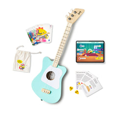 Loog Mini acoustic 3-string guitar for kids, easy start for young beginners
