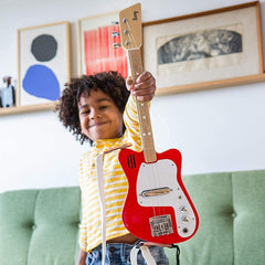 Loog Mini app access on iOS and Android enhances learning