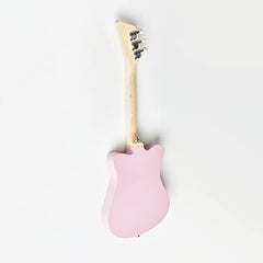 Loog Mini real wood body delivers authentic classical tone.