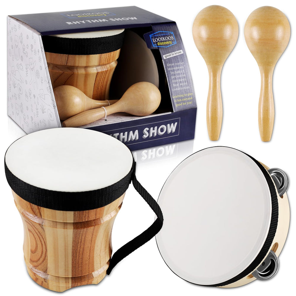LOOIKOOS family playtime with these instruments builds bonding and collaborative skills.