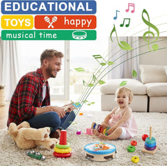 LOOIKOOS preschool music toys spark sense of rhythm and creativity.