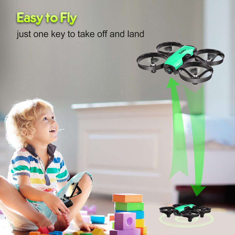 Loolinn easy-to-fly beginner drone for new pilots.