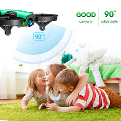 Loolinn mini RC quadcopter offers easy control for beginners.