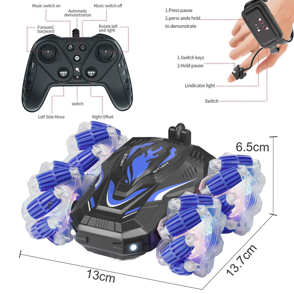 LOOZIX 360-degree spin action delivers dramatic flips and smooth spins