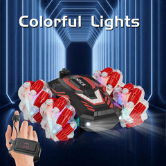LOOZIX gesture-sensing RC stunt car all-terrain design for indoor/outdoor fun