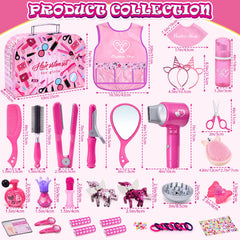 Lorfancy realistic hair dryer heads offering diverse styling options.