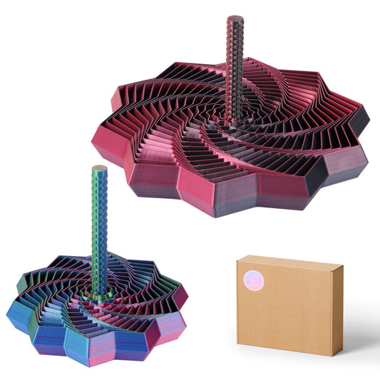 Losaria sensory star with handles on a desk for stress relief and focus.