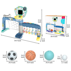 Losbenco 5-in-1 activity center kit for family playtime