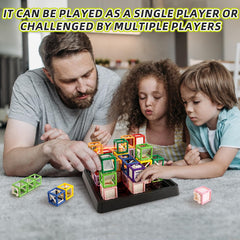 Losbenco Laser Reasoning Family Challenge supports collaborative learning during game night.