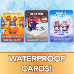 Lost Boy Entertainment King’s Cup Extreme card spread shows quick instructions for easy play