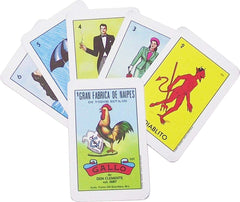 Don Clemente Loteria portable setup ideal for travel and gatherings.