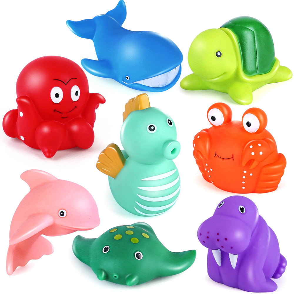 LotFancy whale bath toy for water play and sensory exploration