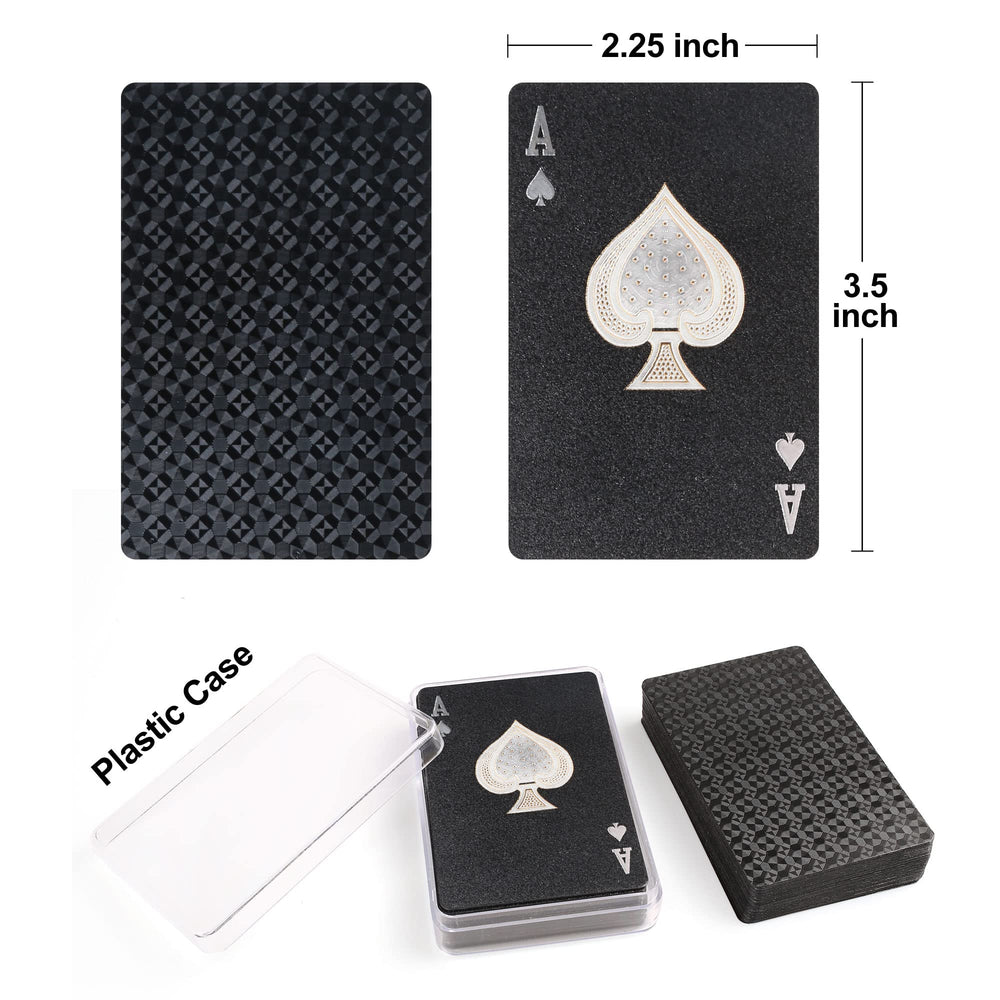 LotFancy colorful art on playing cards enhances visibility during play