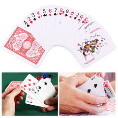 LotFancy plastic-coated cards offer durability and a smooth feel for extended sessions.