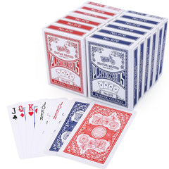 LotFancy playing cards blue decks setup for bulk game nights with smooth handling.