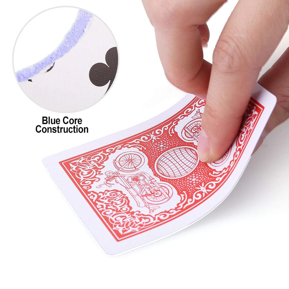 LotFancy poker-size standard-index close-up showing comfortable grip and familiar play.