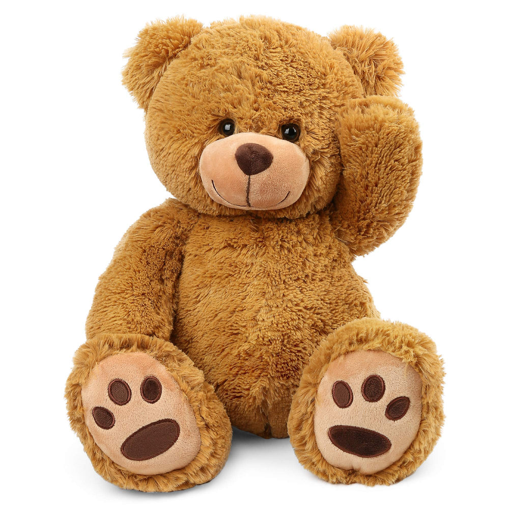 LotFancy 20-inch teddy bear standing ready for cozy hugs