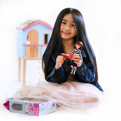 Lottie Story Time Doll packable design travels easily for on-the-go storytelling.