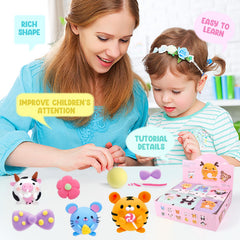 LOUFOR air-dry clay tool set image, durable sculpting tools for budding artists.