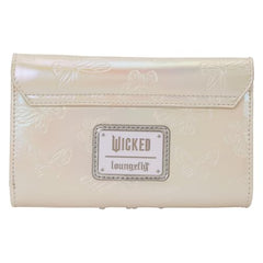 Loungefly Wicked Part Two wallet official licensing confirms authentic Wicked merchandise.