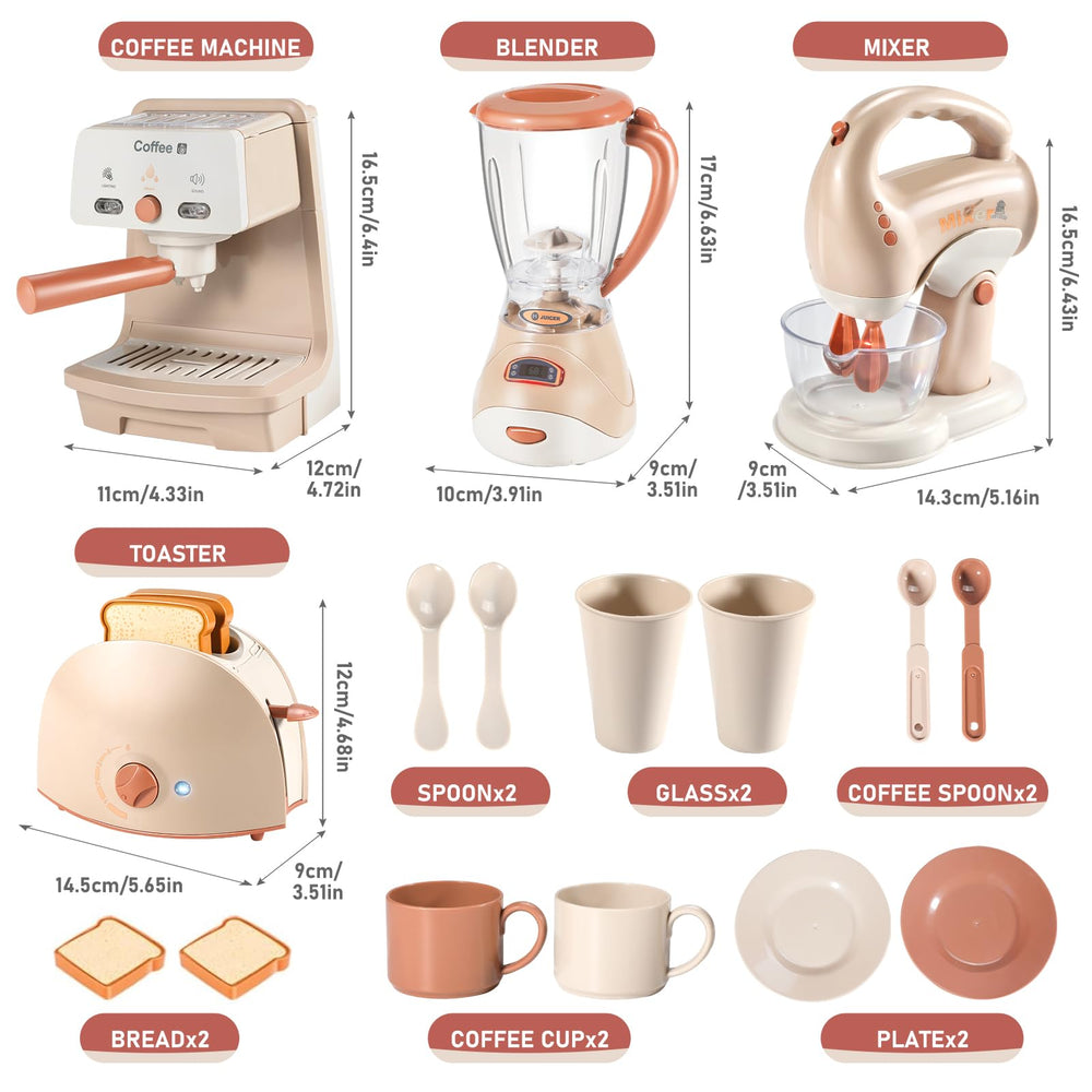 LOVE LIFE lights and sounds boost immersive play and attention to details.
