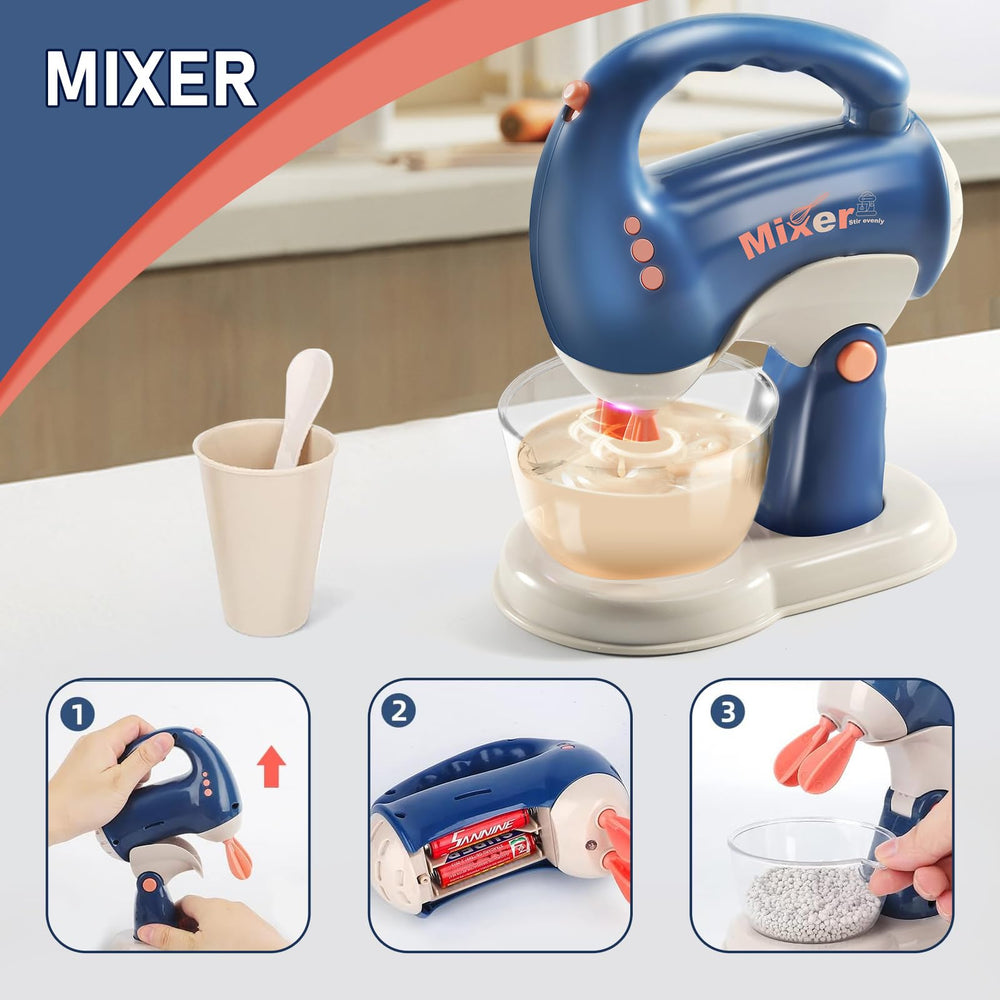 LOVE LIFE toaster playset with pop-up toast for breakfast pretend play