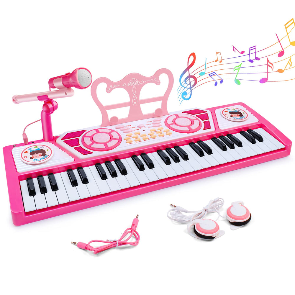 Love&Mini 49 Keys Kids Piano with demo songs for engaging practice.