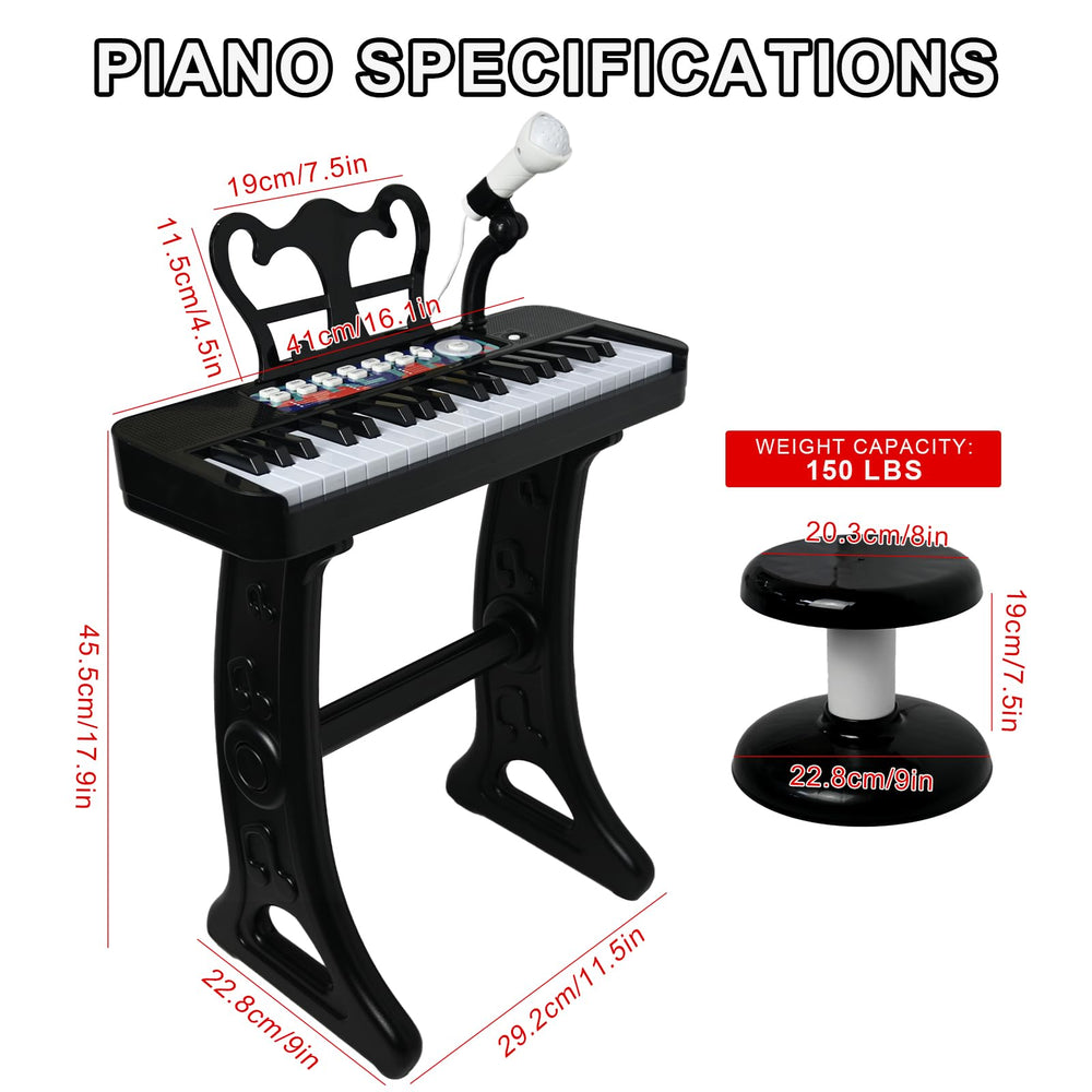 Love&Mini battery-powered piano enables cordless use in any room.
