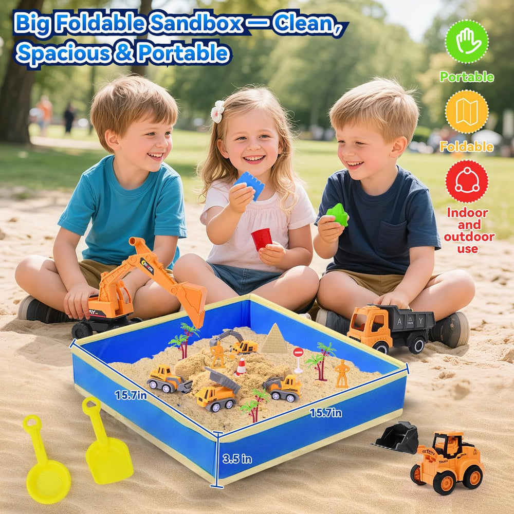 Love&Mini construction signs demonstrate safety rules during role-play.