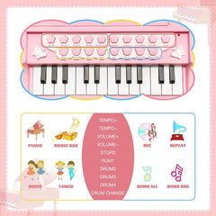 Love&Mini percussion options add rhythmic variety during play.